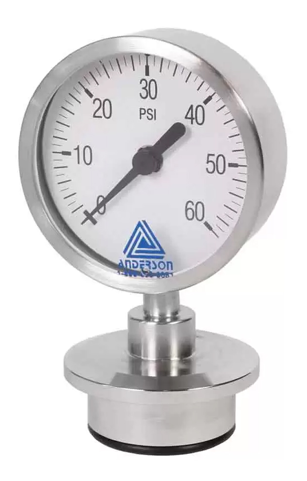 Anderson-Negele EK Mini Sanitary Pressure Gauge