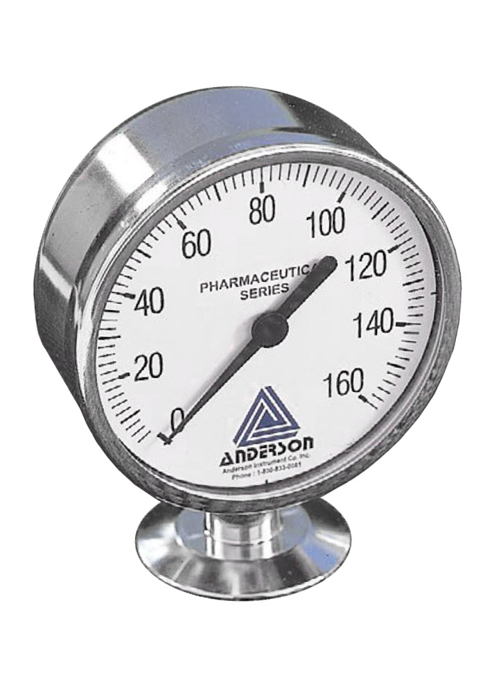 Anderson-Negele EM Sanitary Pressure Gauge