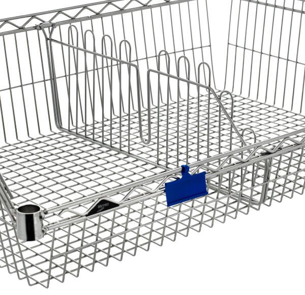 Metro Super Erecta Chrome Basket Shelving Divider