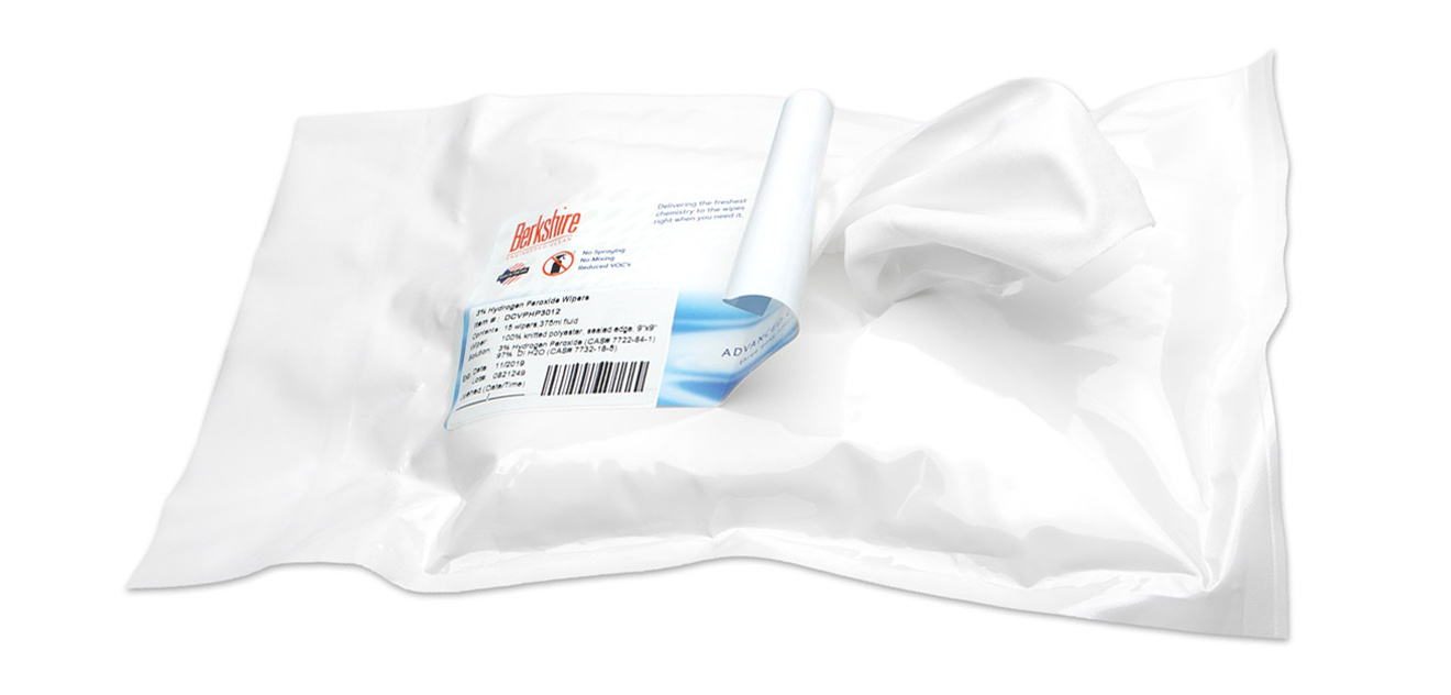Berkshire DuoClean Hydrogen Peroxide Wipes