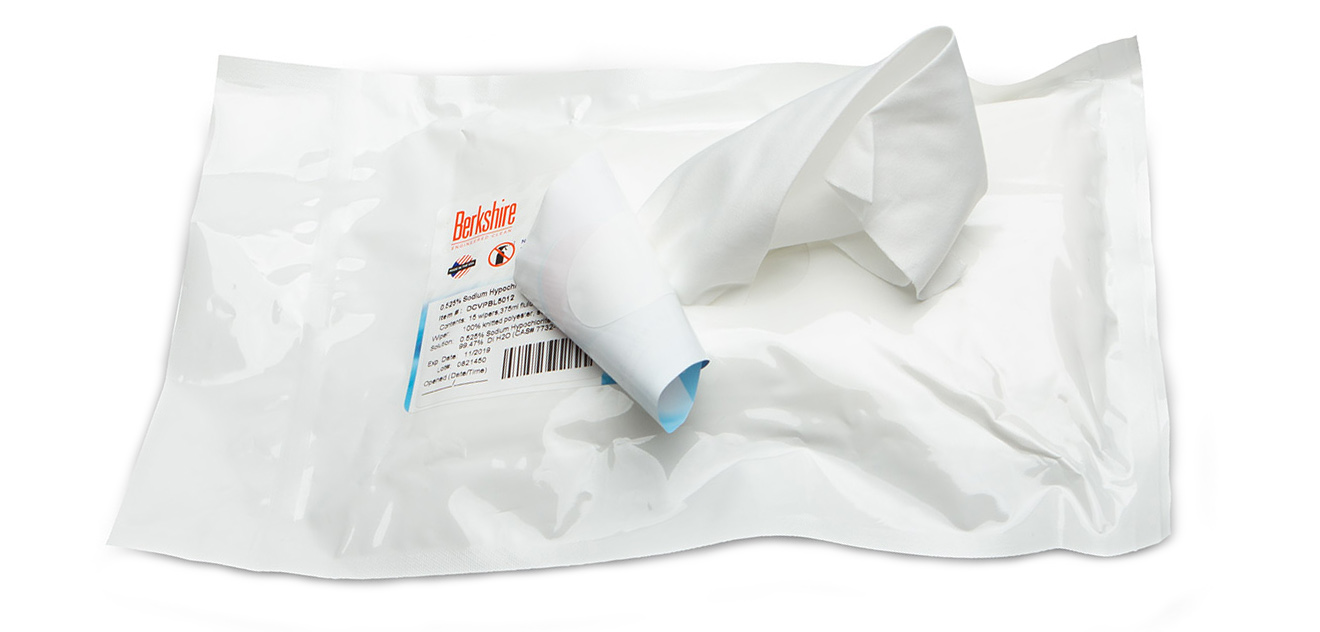 Berkshire DuoClean Sodium Hypochlorite Wipes