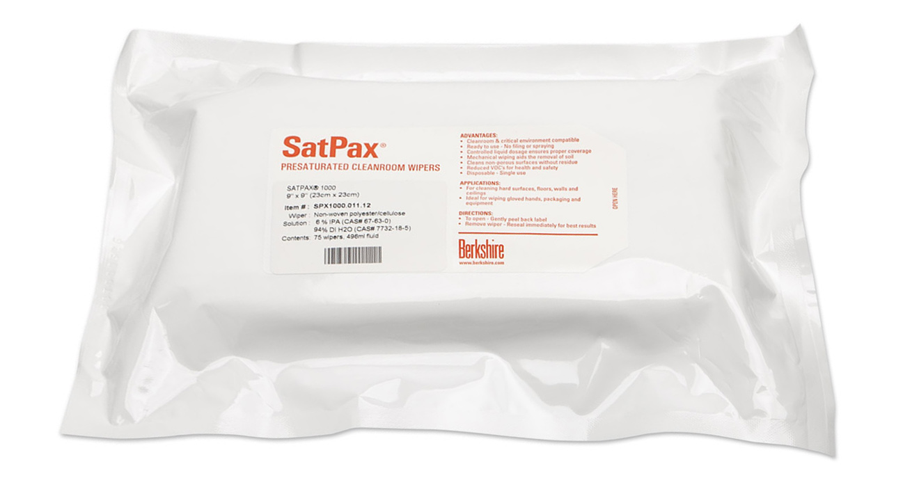 Berkshire SatPax 1000 Wipes