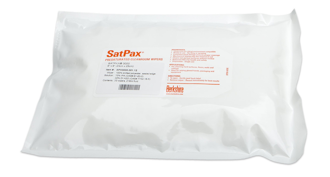 Berkshire SatPax 3000 Wipes