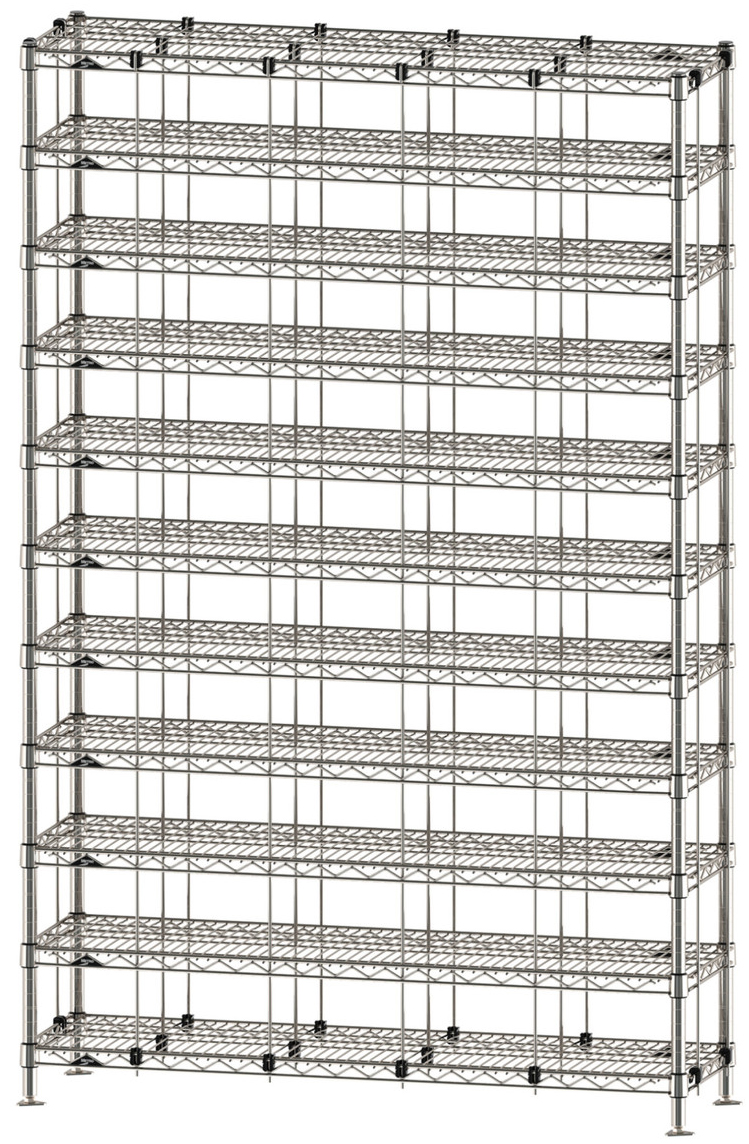 Metro Gowning Room Bootie and Shoe Rack