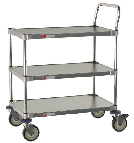 Metro All Stainless Steel Lab and Cleanroom Cart