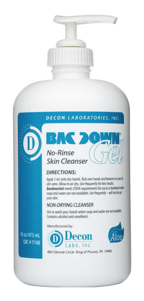 Decon Labs Bacdown Gel Skin Cleanser