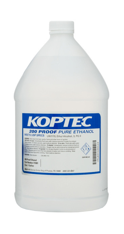 Decon Labs Koptec Pure Ethanol 200 Proof Cleaner