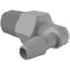Eldon James British Threaded Elbow Fitting in PVDF