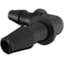Eldon James Equal 90 Degree Elbow Fitting in black nylon