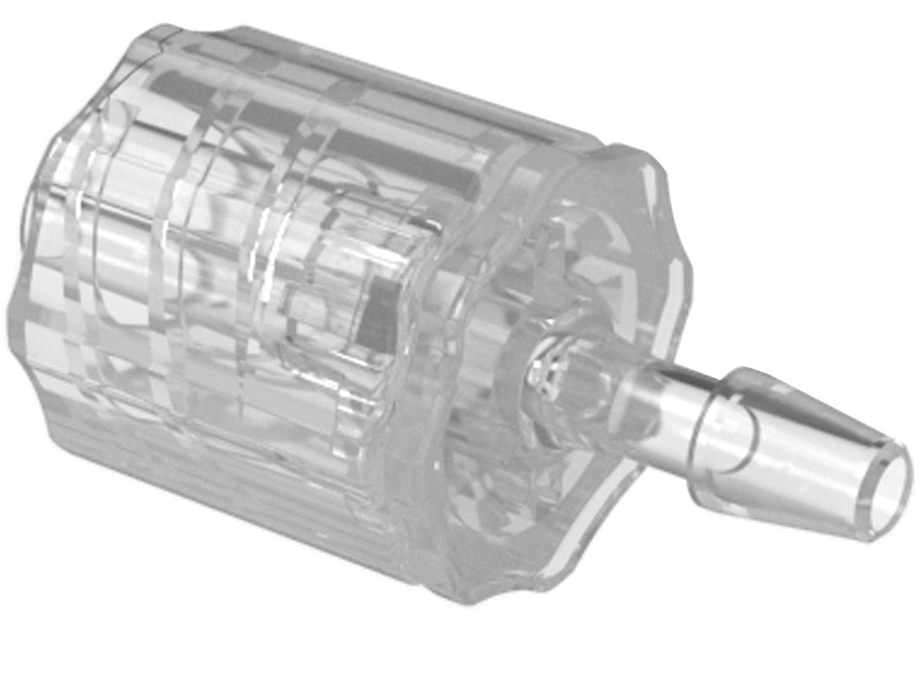 Eldon James Male Luer Lock and Nut Assembly