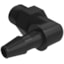 Eldon James UNF Threaded Elbow Fitting in black