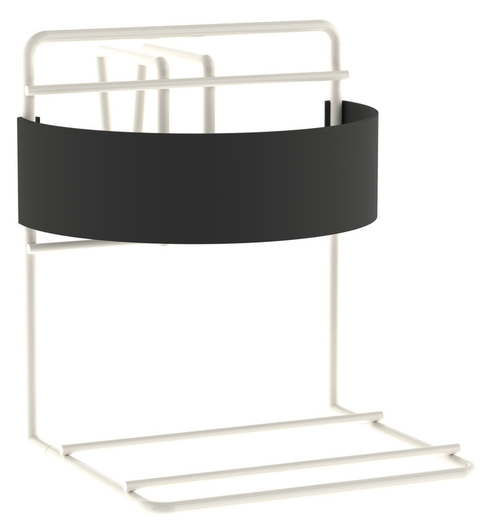 Metro FL584 Flexline and Starsys Cart Sharps Container Bracket