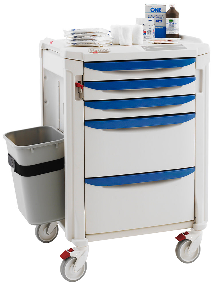 Metro FLDRS Flexline Dressing Cart