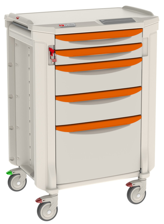 Metro FLP22010 Flexline General Use Medical Cart