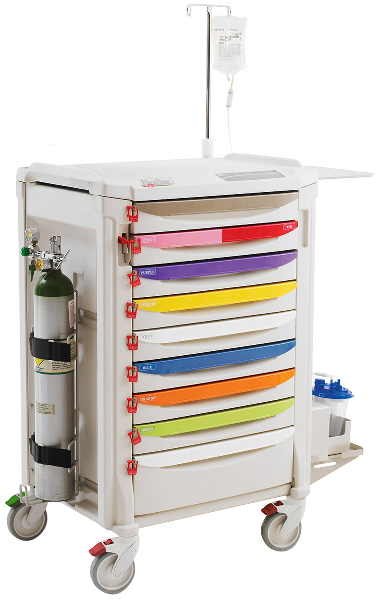 Metro FLPED1 Flexline Pediatric Crash Cart