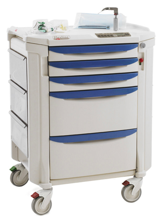 Metro FLXAIR Flexline Airway Cart