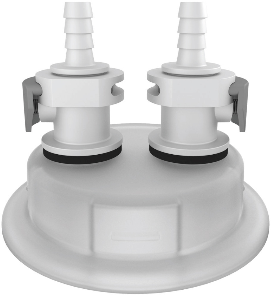 Foxx Life Sciences 83B VersaCap Hose Barb Adapter with Quick Connect