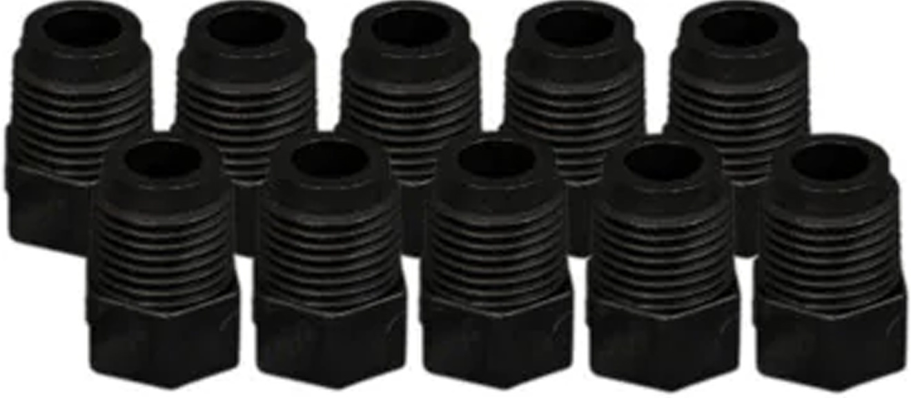 Foxx Life Sciences EZwaste 1/8in MNPT Threaded Hose Barb Fitting Pack