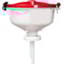 Foxx Life Sciences EZwaste HDPE 8in Safety Funnel with S70 VersaCap