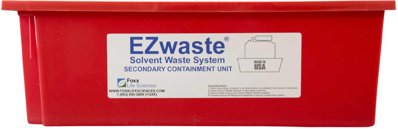 Foxx Life Sciences EZwaste Safety Tray Secondary Container