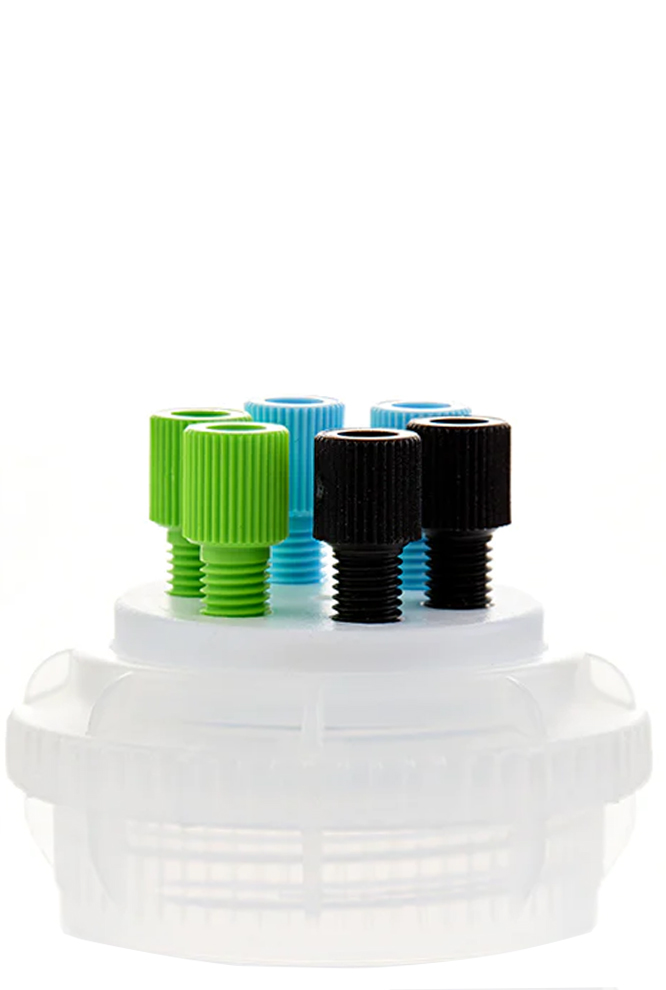 Foxx Life Sciences HPLC Solvent Reservoir GL45 ChromCap Assembly