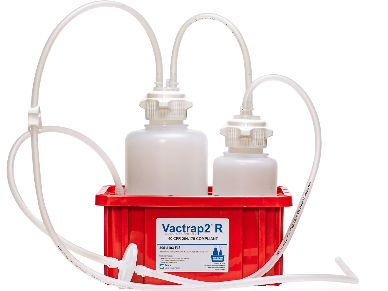 Foxx Life Sciences Vactrap2 Round Vacuum Trap System