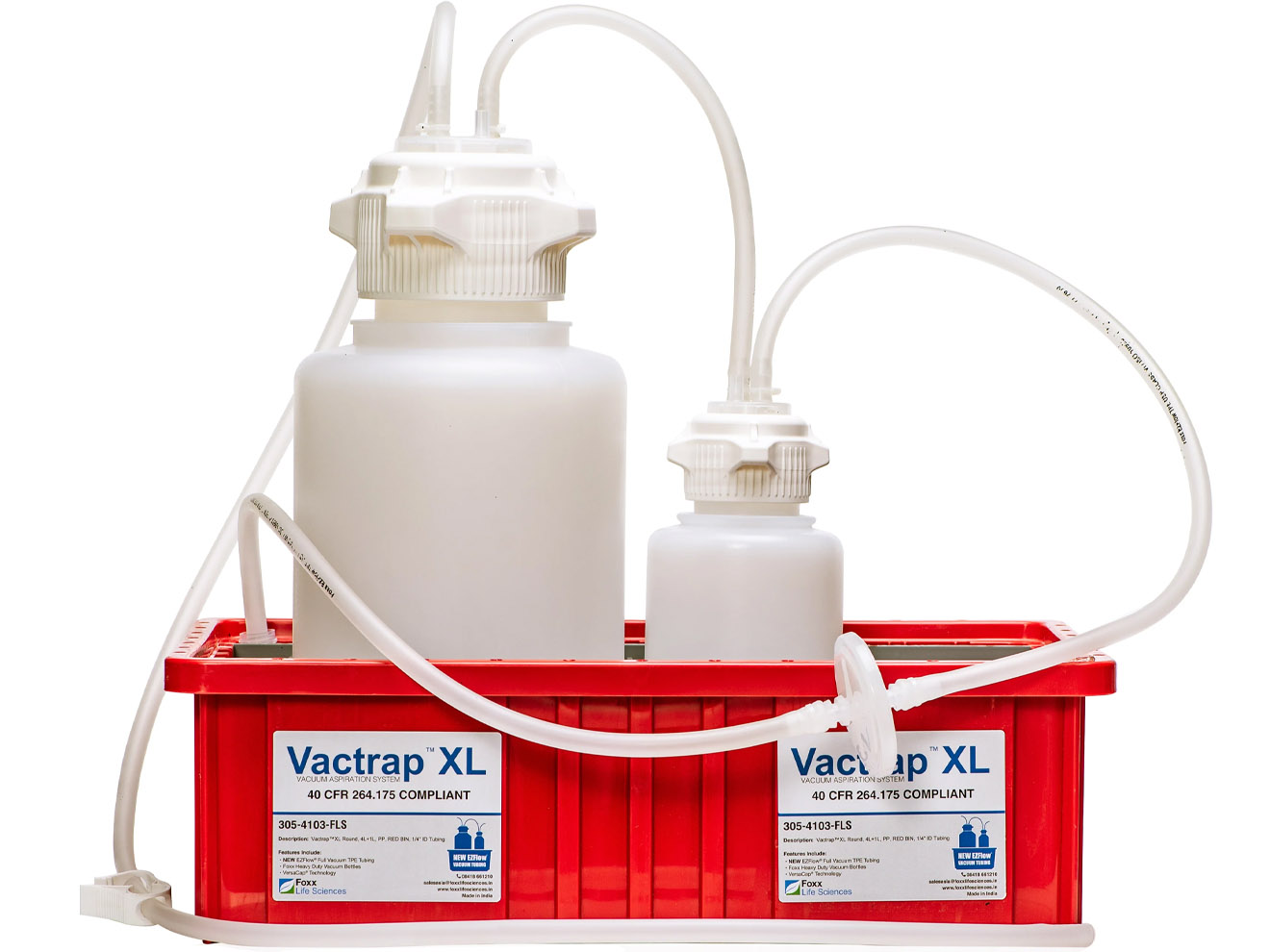 Foxx Life Sciences Vactrap2 Round Vacuum Trap System