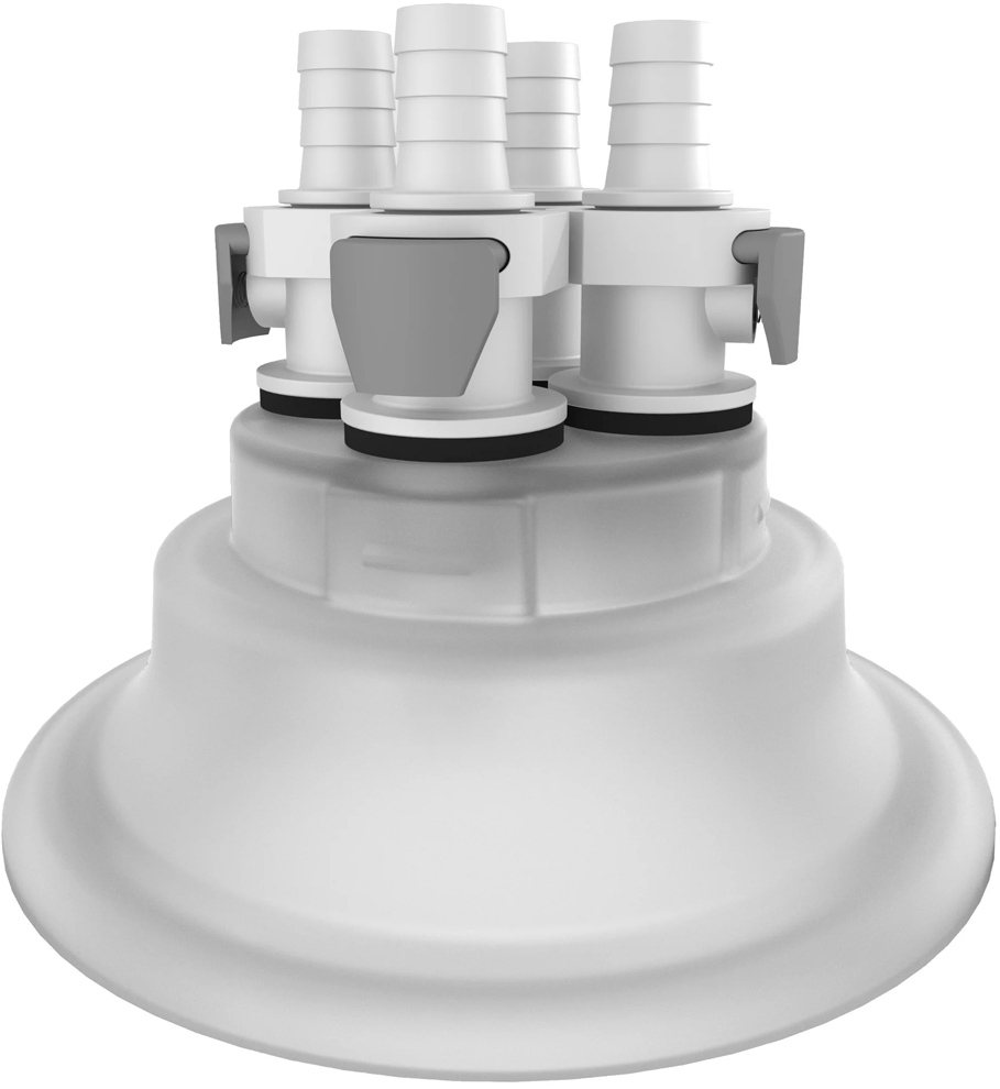Foxx Life Sciences 120mm VersaCap Adapters with Quick Connect