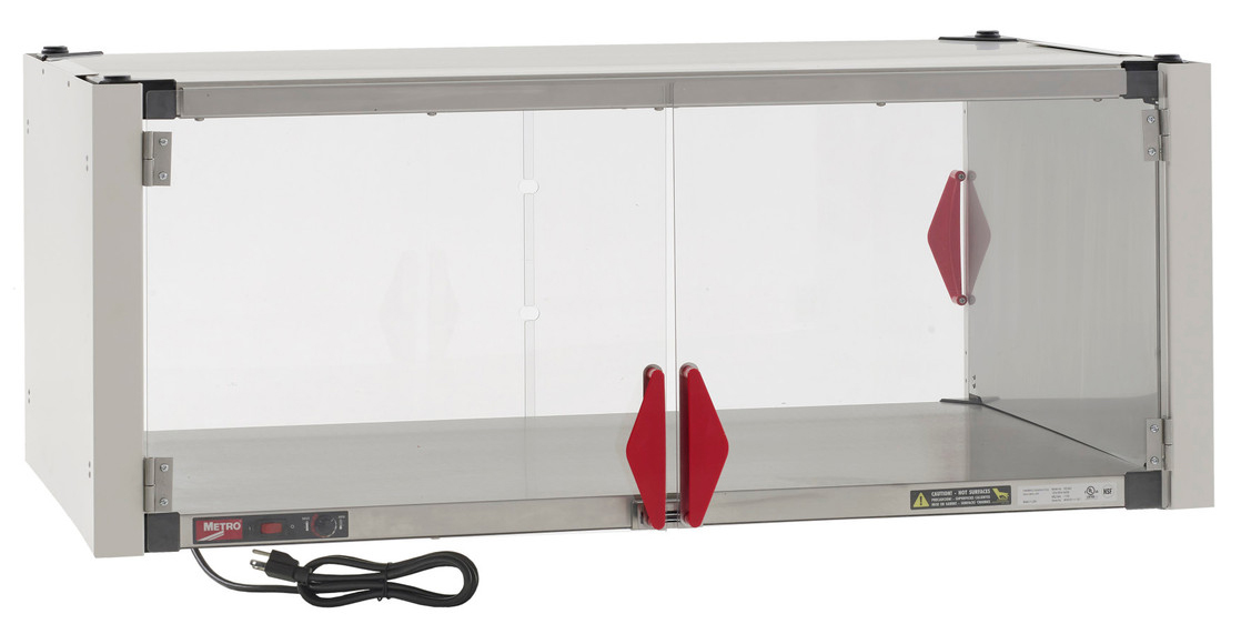 Metro Super Erecta Hot Enclosure Kit with Stainless Steel Heated Shelf