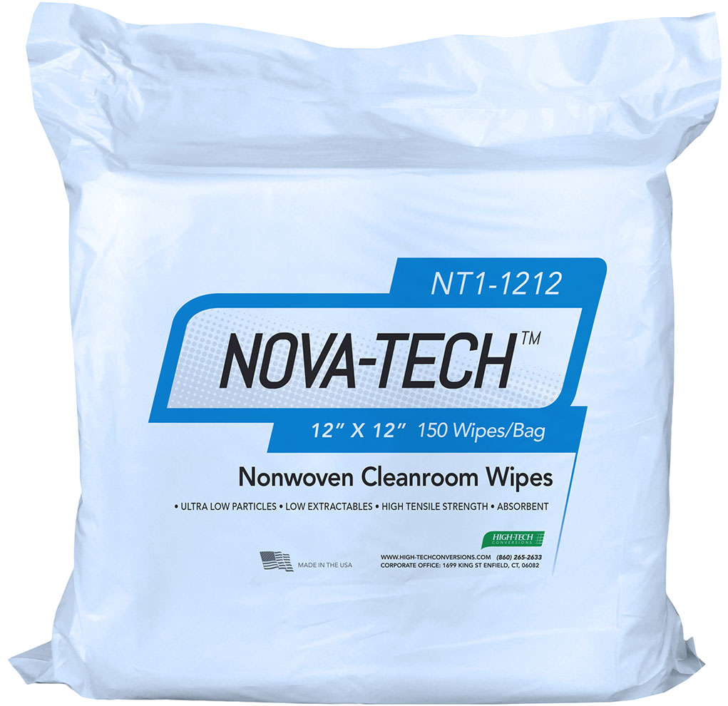 High-Tech Conversions NOVA-TECH Nonwoven Poly-Cellulose Dry Wipes