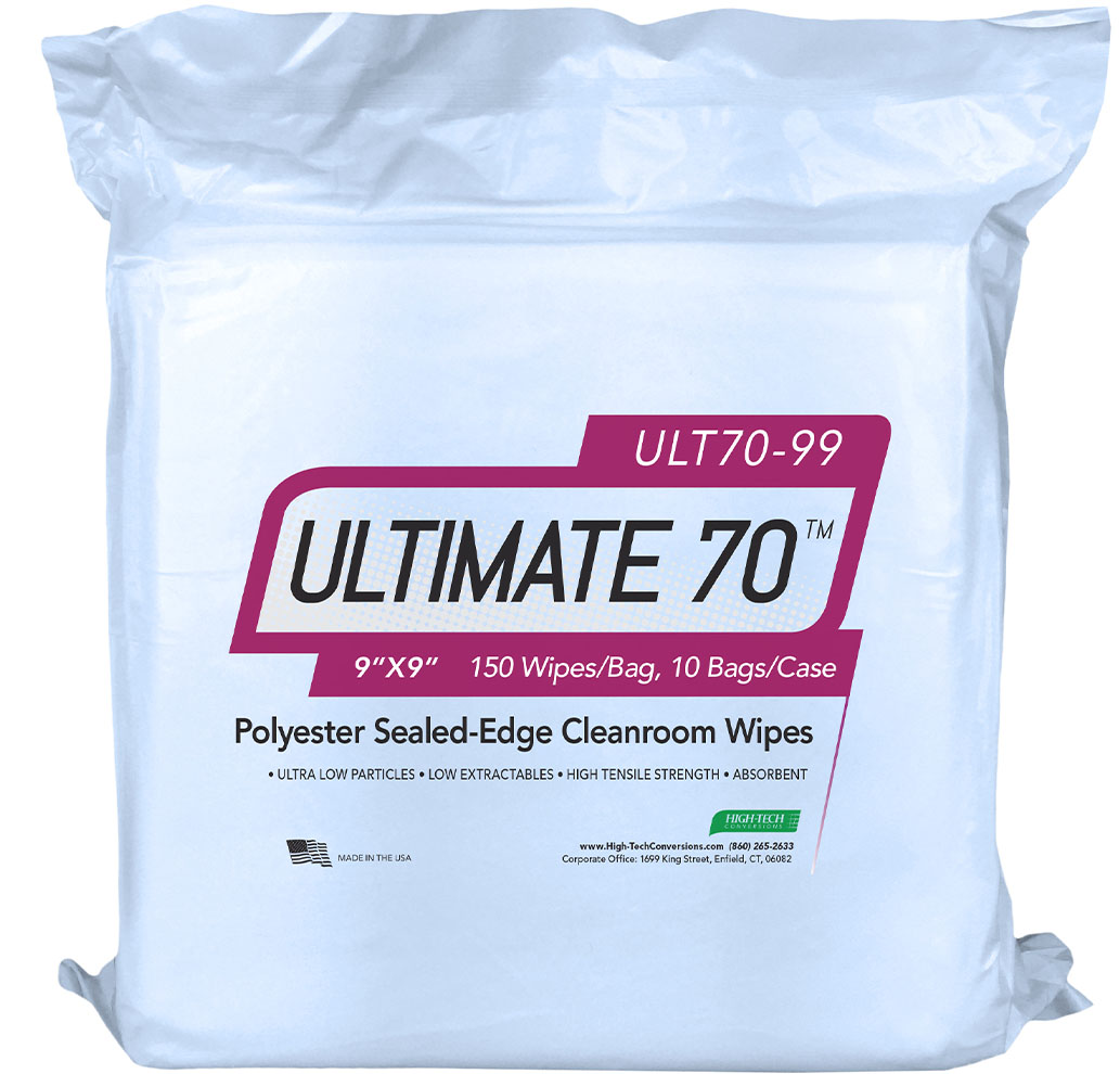 High-Tech Conversions ULTIMATE 70 Polyester Dry Wipes