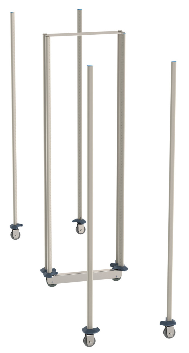 Metro qwikTRAK Double Deep Mobile Unit Kit