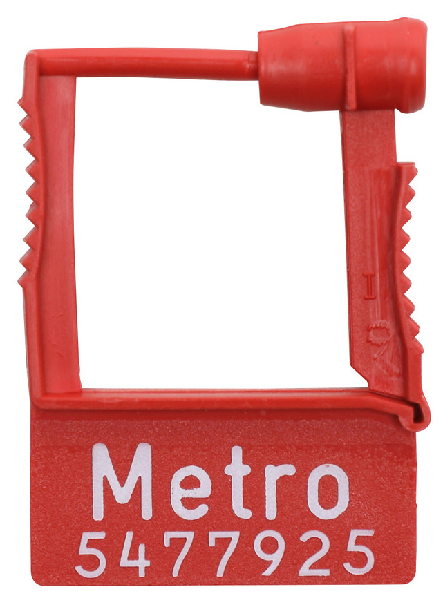 Metro LEC320 Lifeline/Flexline Cart Plastic Security Seals