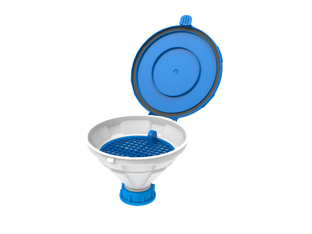 SCAT Lab Safety S50 MARCO Safety Funnel with Hinged Lid