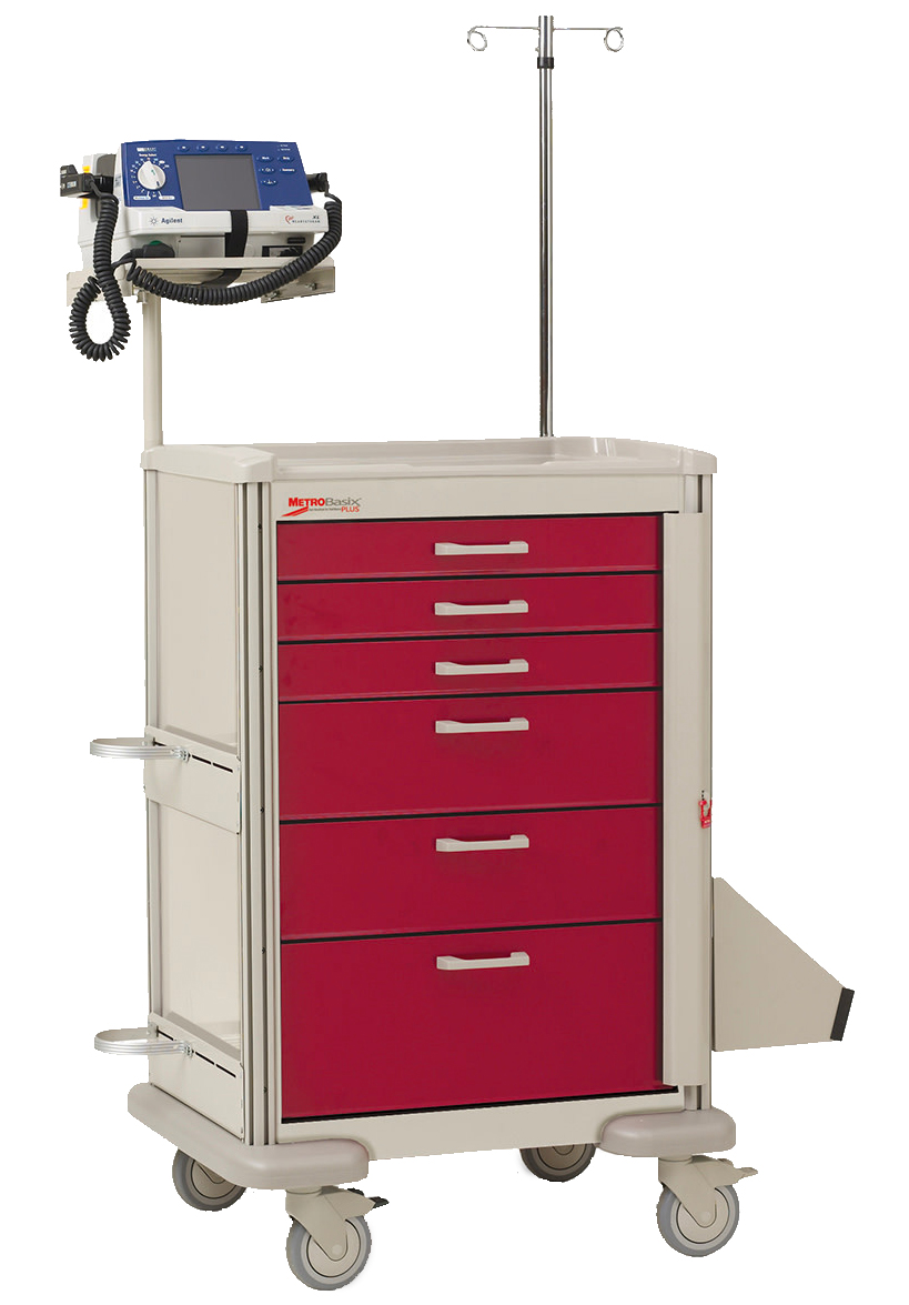 Metro MBP3210CRT1 Basix Plus Crash Cart