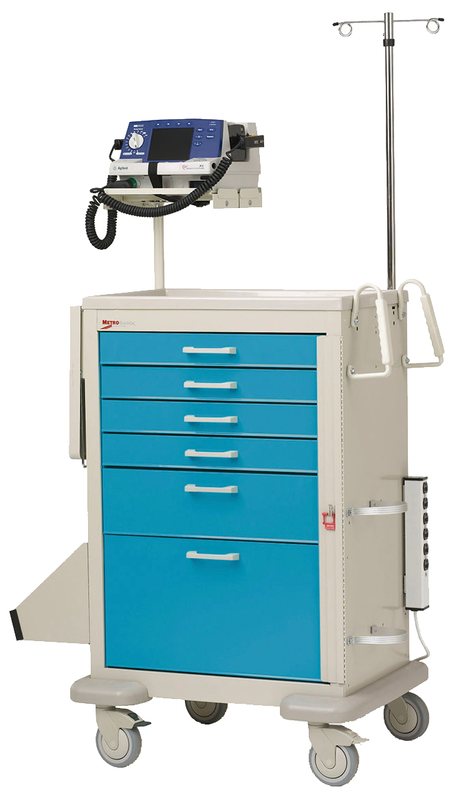 Metro MBX4101CRT1 Basix Crash Cart