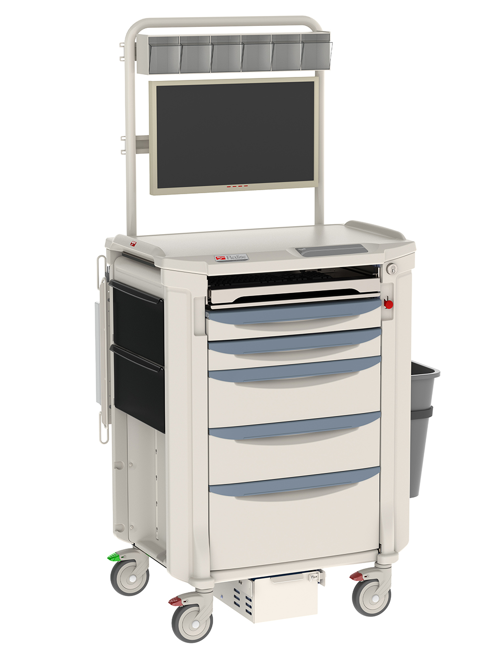 Metro FLTEL Flexline Telemedicine Cart