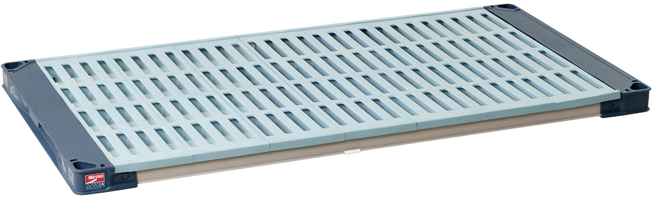 Metro MetroMax 4 Plastic Industrial Shelf with Grid Mat