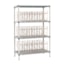 Metro MetroMax Q 4-Shelf Plastic Industrial Can Rack Unit