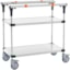 Metro PrepMate MultiStation Prep Station Cart with Solid Shelves