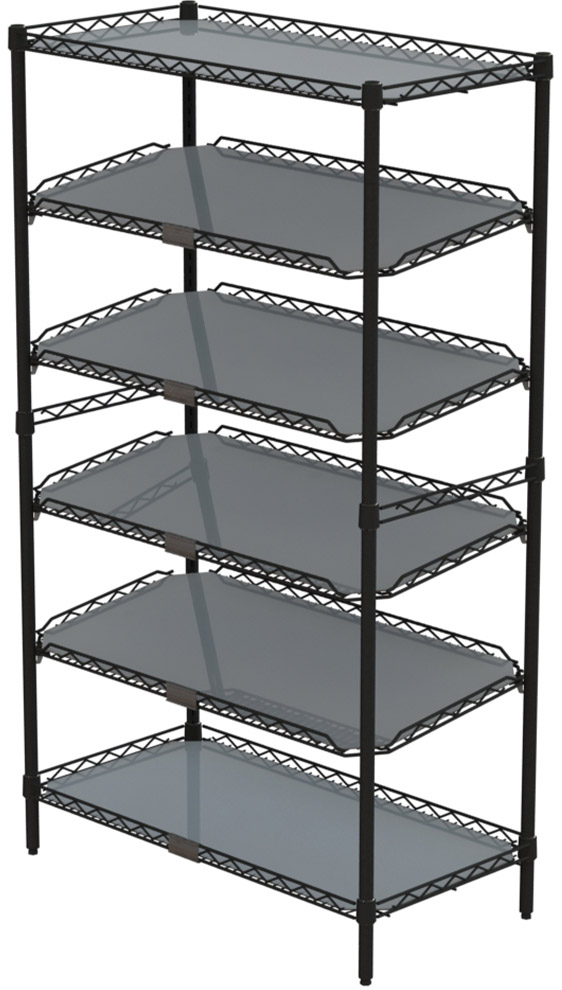 Metro QwikSLOT Slanted Shelving Unit