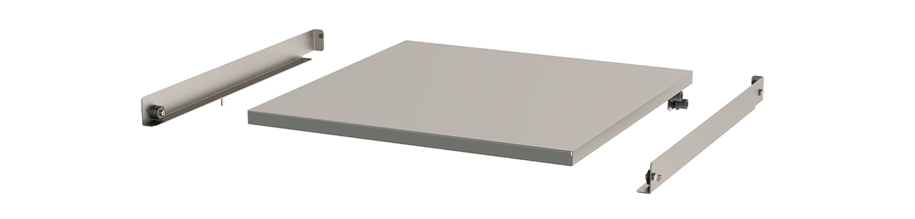 Metro Solid Roller Shelf for CaseVue Surgical Case Cart