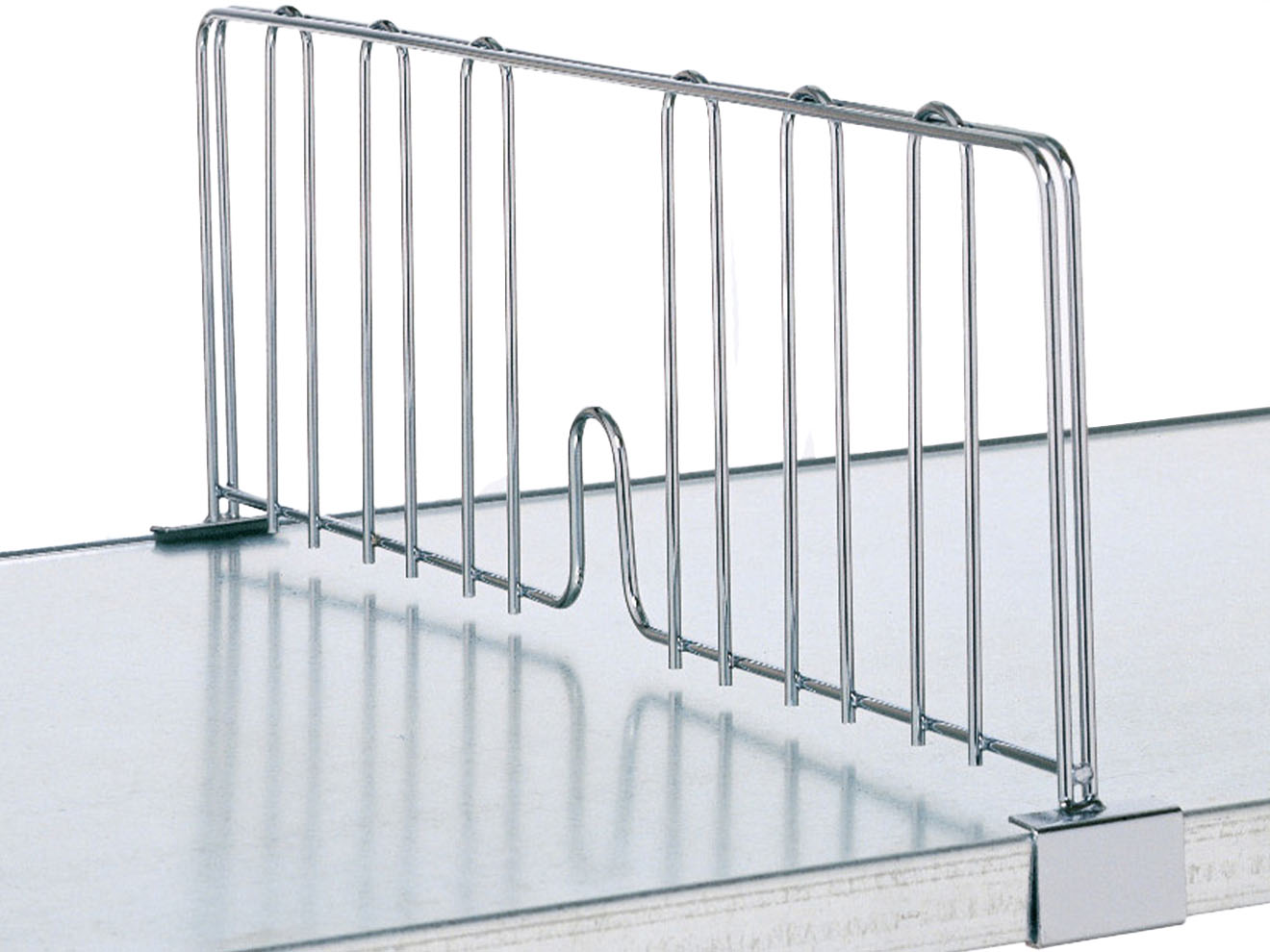 Metro Super Erecta 8in High Shelf Divider for Solid Shelves
