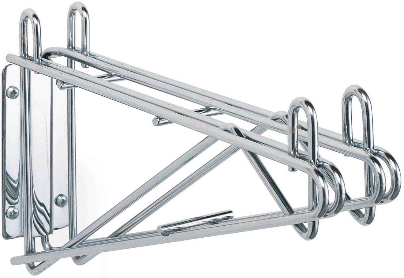 Metro Super Erecta Direct Wall Mount Double Shelf Bracket