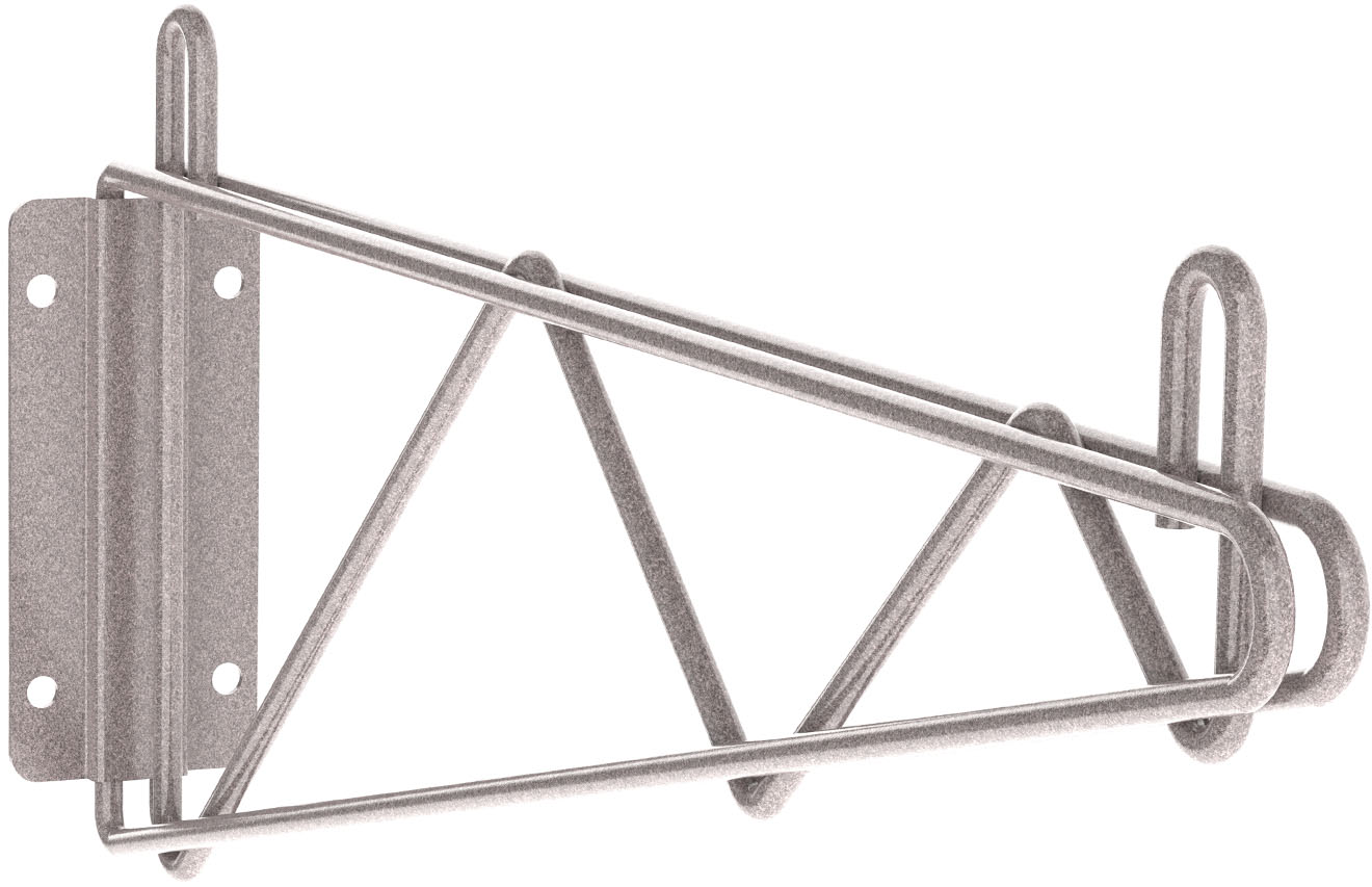 Metro Super Erecta Direct Wall Mount Single Shelf Bracket