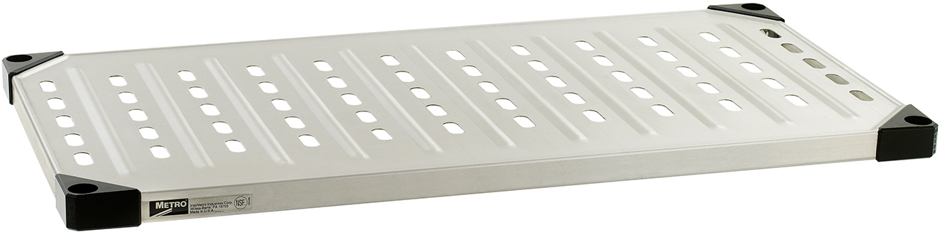 Metro Super Erecta Solid Stainless Steel Shelf