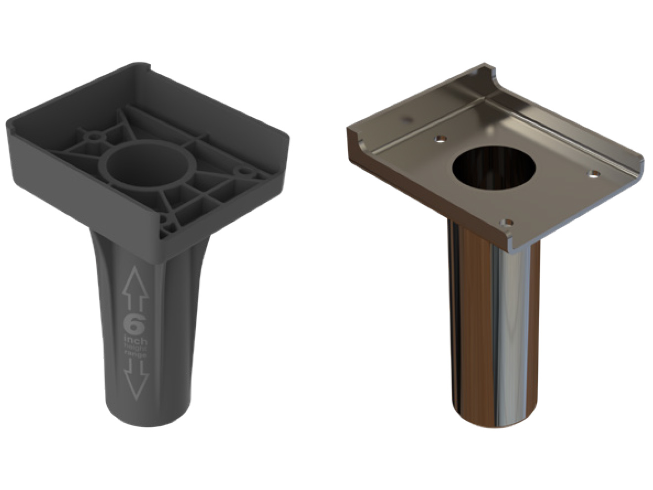 Metro TableWorx Adjustable Height Leg Mount