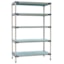 Metro MetroMax 4 5 Shelf Plastic Industrial Shelving Starter Unit