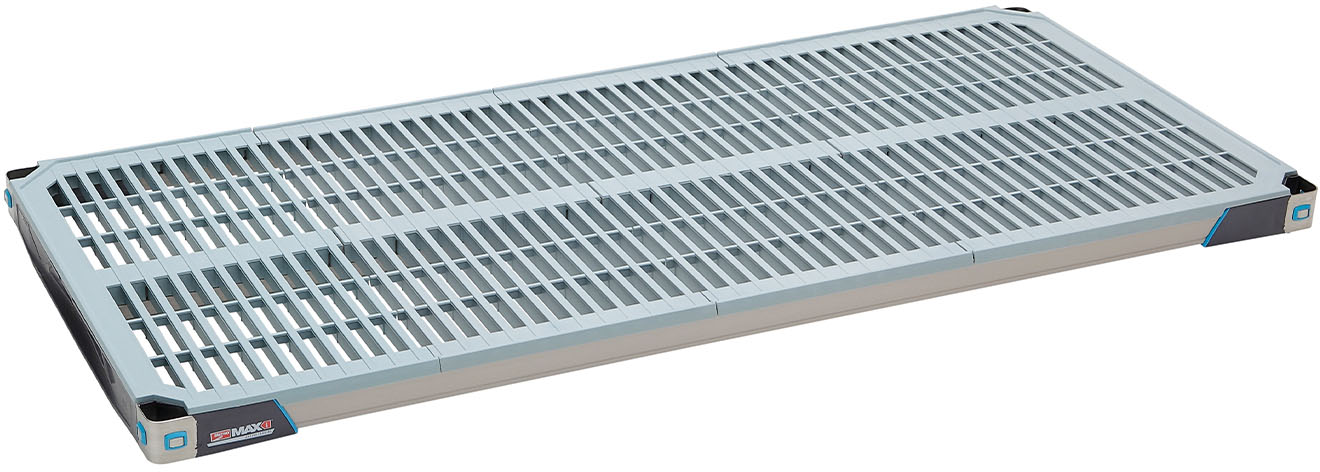 MetroMax i Plastic Industrial Shelf with Grid Mat