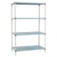 Metro MetroMax Q 4 Shelf Plastic Industrial Shelving Starter Unit